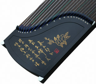 専業級黒檀古箏楽器中国ツィターハープ販売