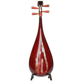 上質な紅檀製中国琵琶楽器中国リュートアクセサリー付販売